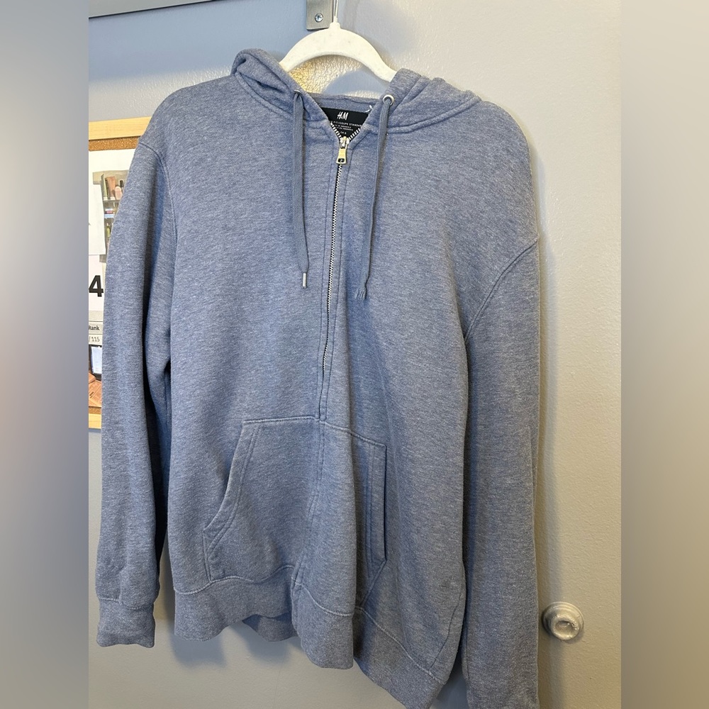 H&M Blue Zip Up Jacket